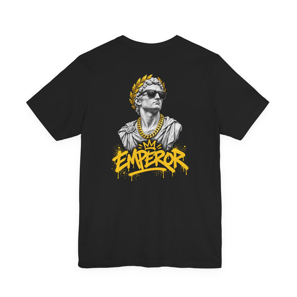 Emperor – Marble Bust Streetwear | T-Shirt (Back Print)