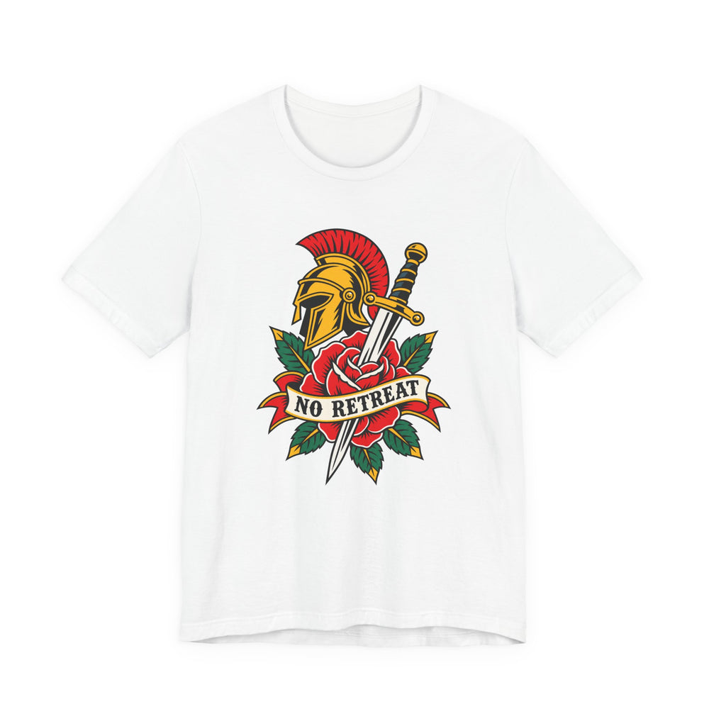 No Retreat – Old-School Tattoo | T-Shirt