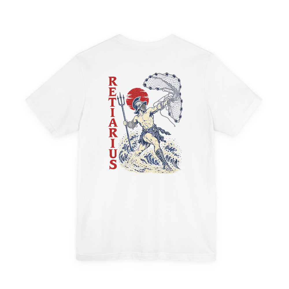Retiarius – The Net Fighter | T-Shirt (Back Print)